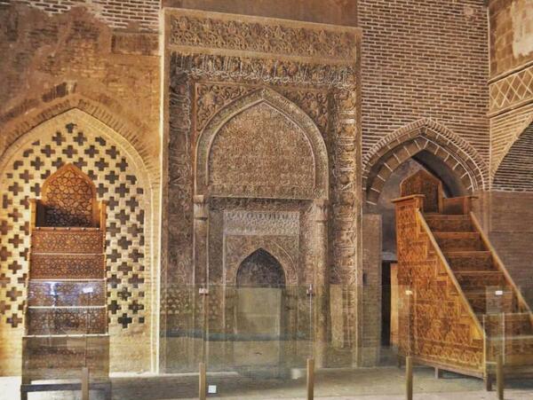 عکس نقاشی محراب مسجد