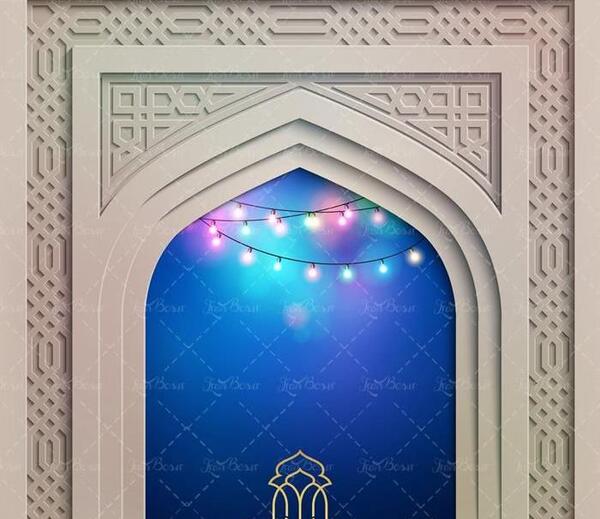 عکس نقاشی محراب مسجد