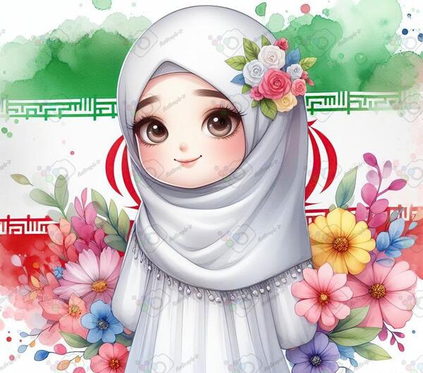 عکس پس زمینه پرچم ایران