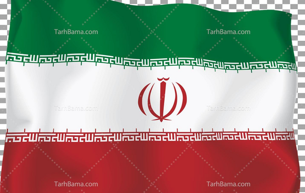 عکس بدون پس زمینه پرچم ایران