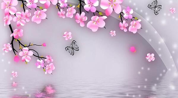 عکس زمینه پروانه آبی