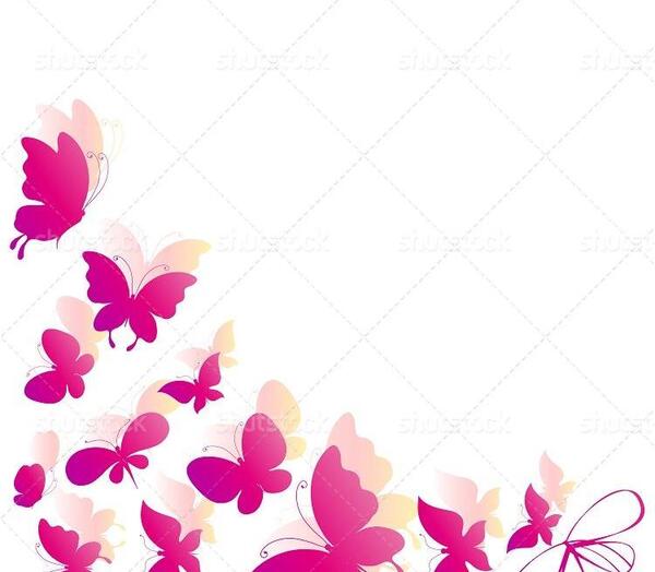 زمینه عکس پروانه صورتی