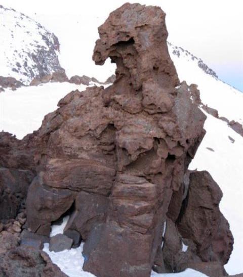عکس سنگ محراب سبلان