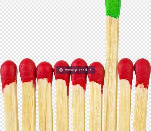 عکس تصویر زمینه چوب کبریت