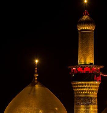 عکس پشت زمینه حرم امام حسین