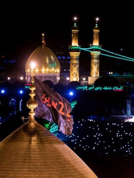 عکس پیش زمینه حرم امام رضا