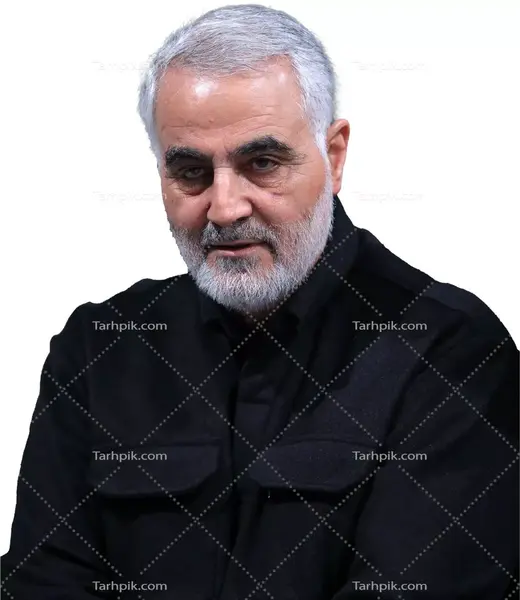 عکس زمینه حاج قاسم سلیمانی
