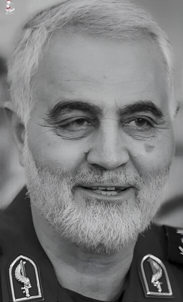 عکس زمینه حاج قاسم سلیمانی