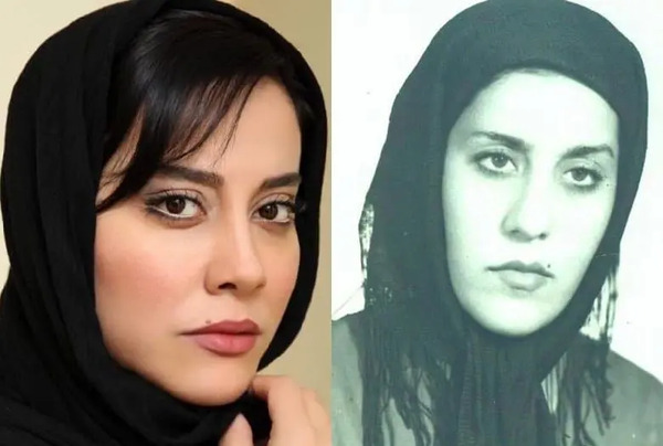 عکس آشا محرابی با مادرش