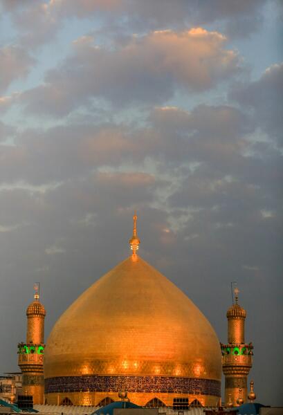 عکس پس زمینه حرم حضرت علی