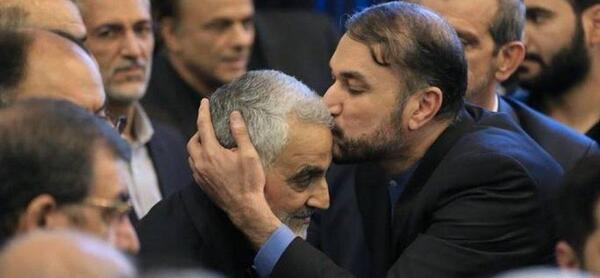 عکس حاج قاسم و اقای رئیسی
