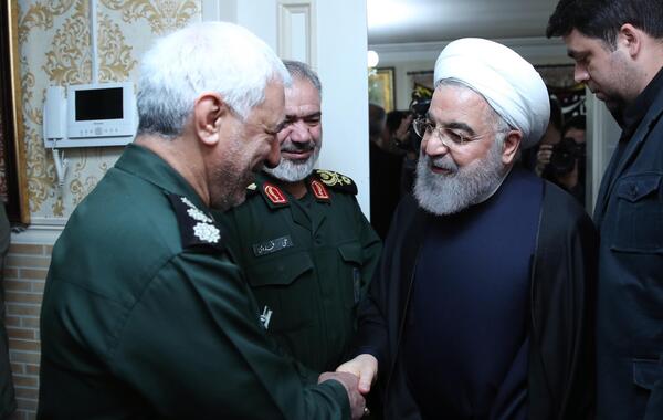 عکس حاج قاسم و اقای رئیسی