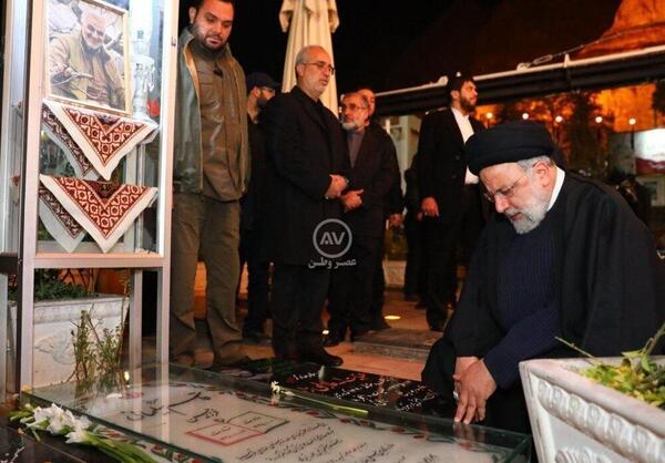 عکس از رئیسی و سلیمانی