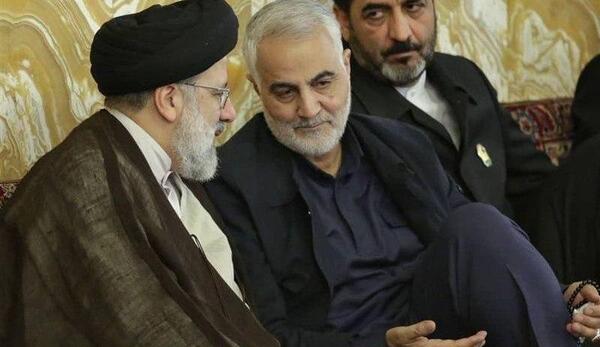 عکس از رئیسی و سلیمانی