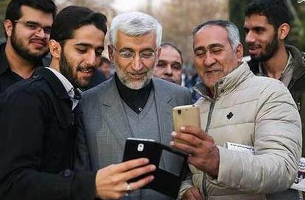 عکس رئیسی و جلیلی در کنار هم