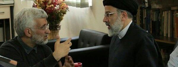عکس رئیسی و سعید جلیلی