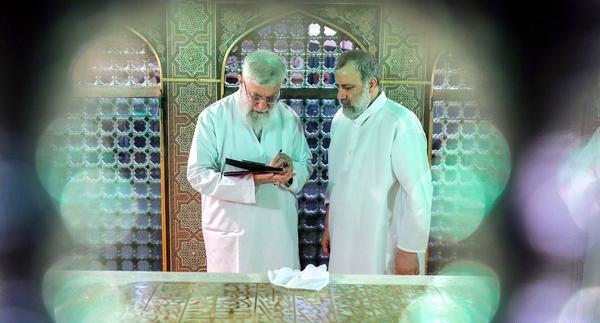 عکس رئیسی و امام خامنه ای