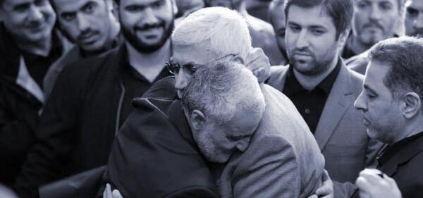 عکس رئیسی با سردار سلیمانی برای پروفایل