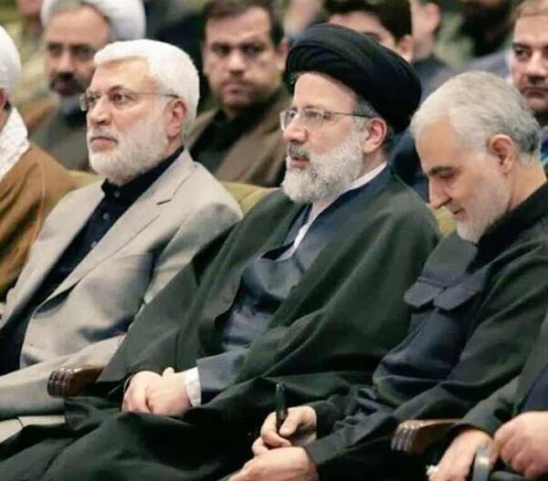عکس رئیسی با سردار سلیمانی برای پروفایل