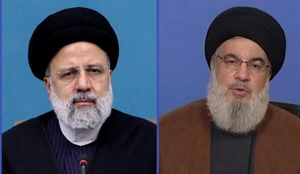 عکس آقای رئیسی با سید حسن نصرالله