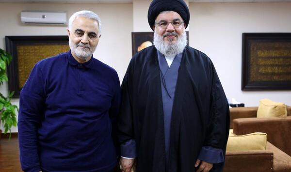 عکس آقای رئیسی با سید حسن نصرالله