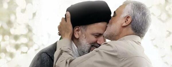 عکس رئیسی با حاج قاسم برای پروفایل