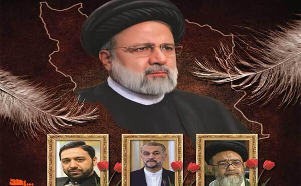 عکس رئیسی با حاج قاسم و ابومهدی