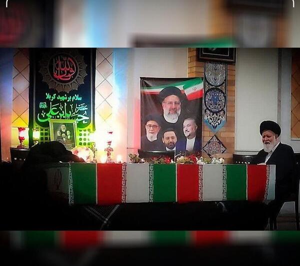 عکس جوانی شهید رئیسی