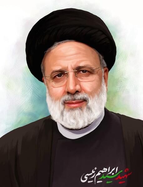 عکس خام آقای رئیسی
