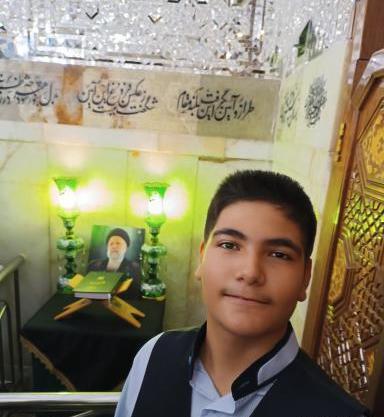 عکس قبر رئیسی در مشهد