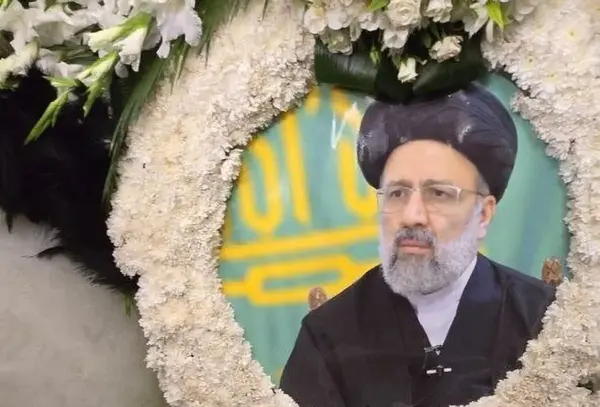 عکس شهید رئیسی در مشهد