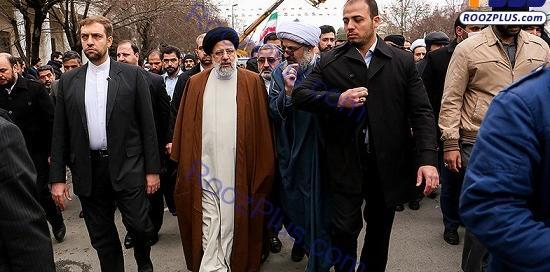 عکس اقای رئیسی در مشهد