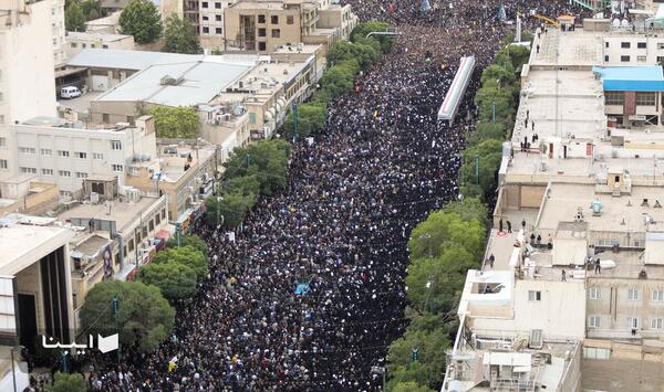 عکس رئیسی مشهد