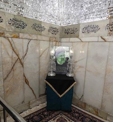 عکس قبر شهید رئیسی در مشهد