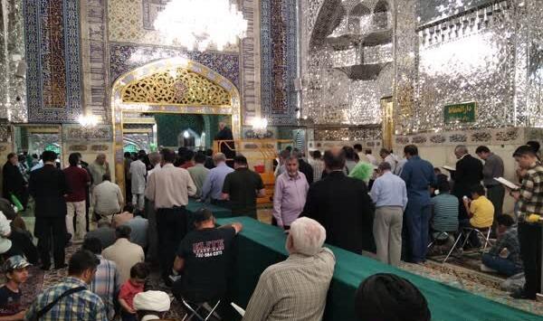 عکس قبر آقای رئیسی در مشهد