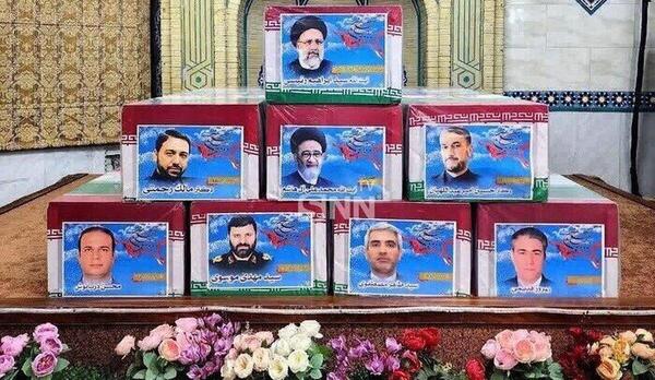 عکس جنازه رئیسی رئیس جمهور