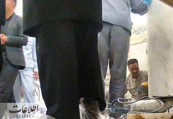 عکس جنازه رئیسی رئیس جمهور