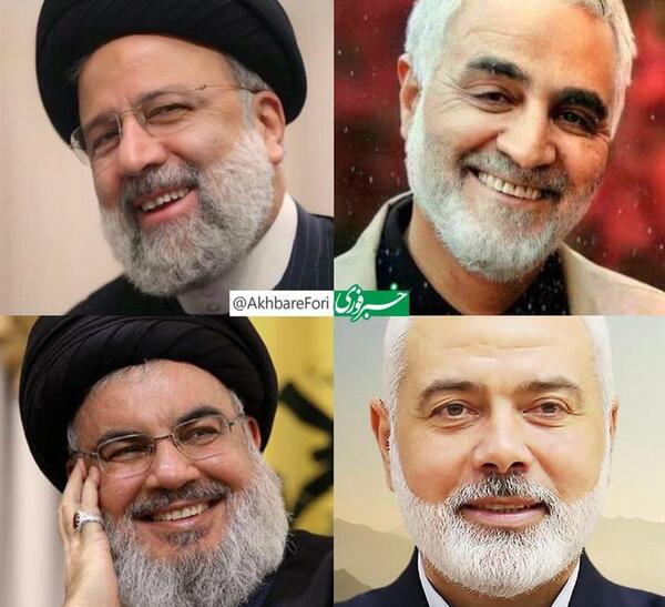 عکس سردار سلیمانی با رئیسی