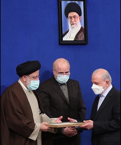 عکس قالیباف و رئیسی