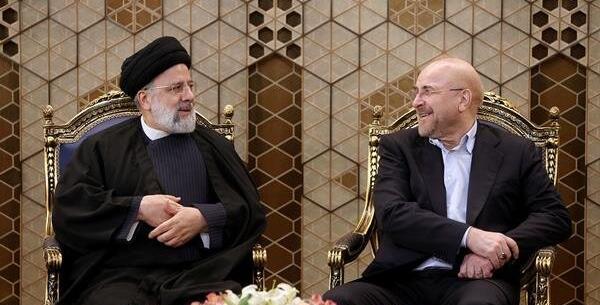 عکس قالیباف و رئیسی