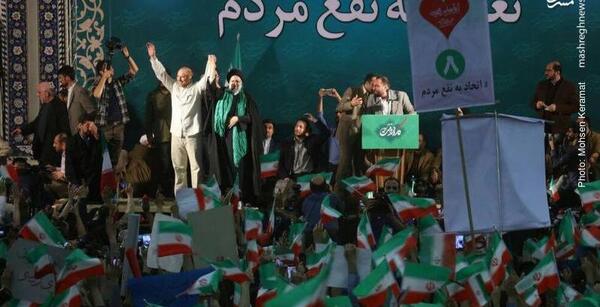 عکس قالیباف و رئیسی