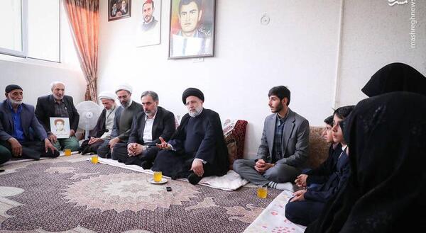 عکس منزل شهید رئیسی