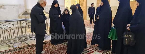 عکس قبر رئیسی و همسرش