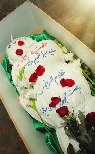 عکس های رئیسی بعد از سقوط