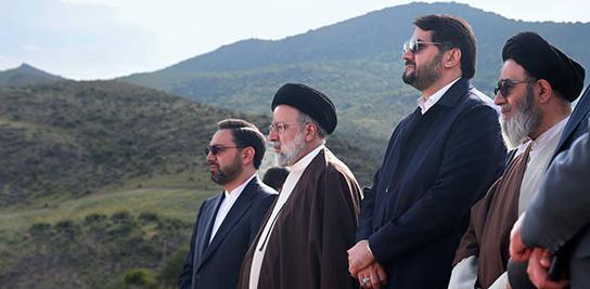 عکس های رئیسی سوخته