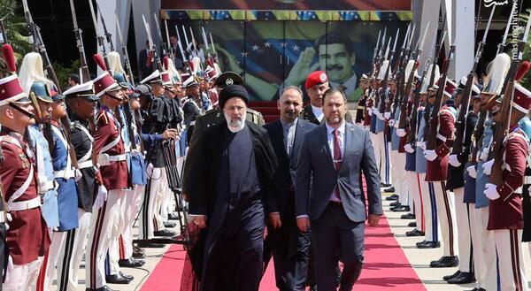 عکس همسر رئیسی در ونزوئلا