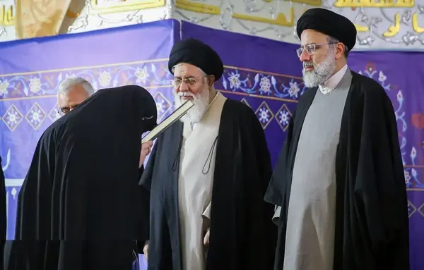 عکس عروسی رئیسی و همسرش