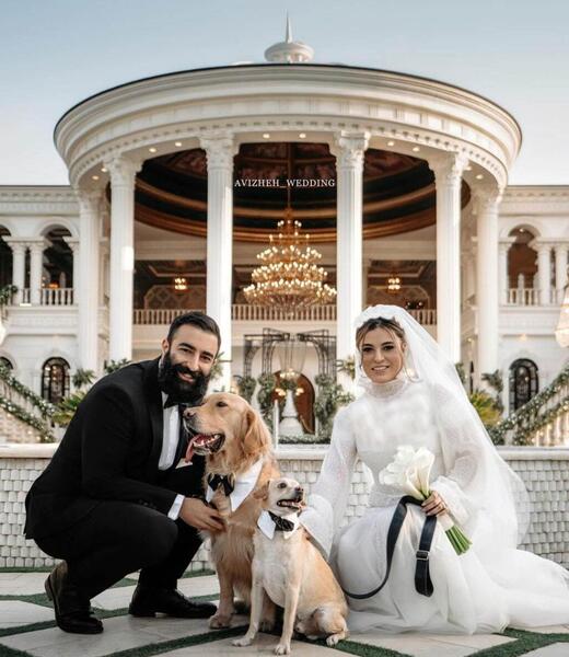 عکس عروسی مهشید رئیسی