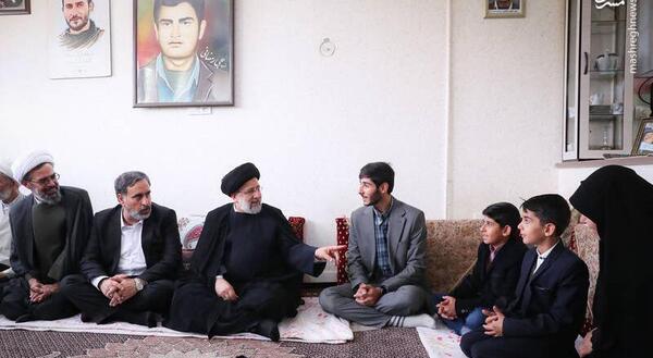 عکس از منزل رئیسی