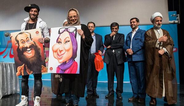 عکس امیر تتلو کنار رئیسی